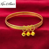 BR179 24KT Bracelet Bangle for Woman, Birthday Wedding Gift