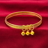 BR179 24KT Bracelet Bangle for Woman, Birthday Wedding Gift