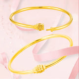 BR199 24KT Open Bracelet Bangle for Women - Wedding/Birthday Gift