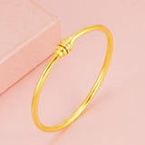 BR199 24KT Open Bracelet Bangle for Women - Wedding/Birthday Gift
