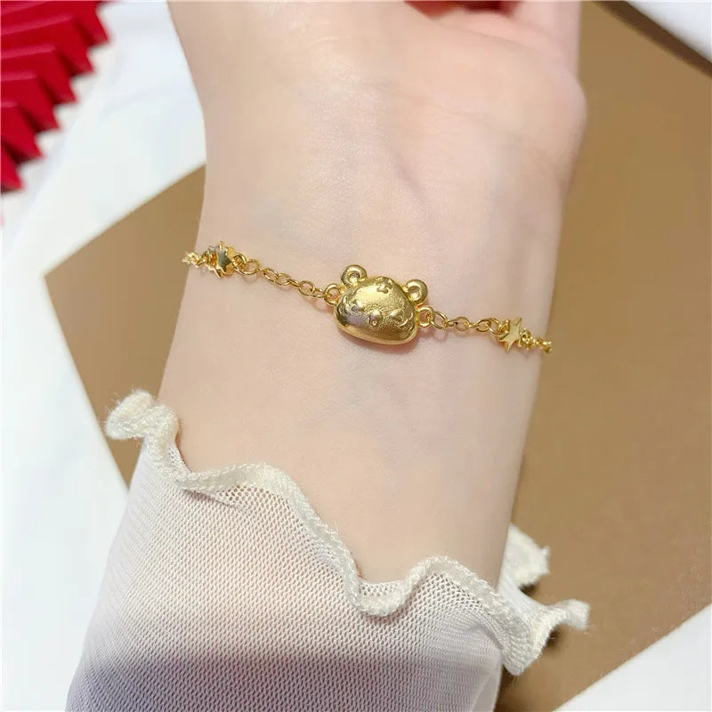 BR235 Tiger Star 24KT Bracelet