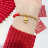 Vintage Tiger 24KT Bracelet Bangle for Women - Fine Jewelry for Bride