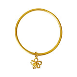 Vintage Flower 24KT Bracelet Bangle for Women