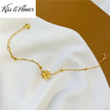 Vintage Flower FU 24KT Bracelet