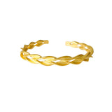 24KT Open Bracelet Bangle Woman Bride Wedding Gift