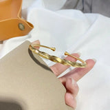 BR267 24KT Open Bracelet Bangle Hot Woman Girl Bride Gift