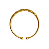 BR267 24KT Open Bracelet Bangle Hot Woman Girl Bride Gift