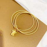 BR270 24KT God of Wealth Bracelet Bangle