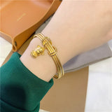 BR270 24KT God of Wealth Bracelet Bangle