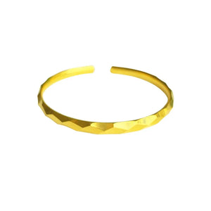 BR294 Rhombus 24KT Bracelet Bangle