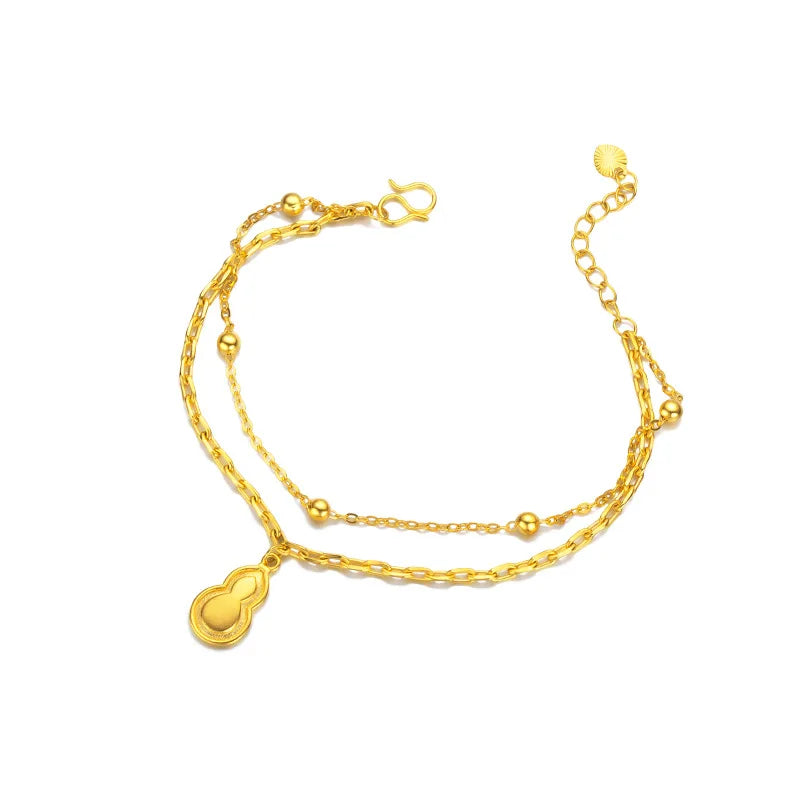 BR299 Calabash 24KT Bracelet for Women - Party Birthday Wedding Gift