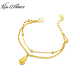 BR299 Calabash 24KT Bracelet for Women - Party Birthday Wedding Gift