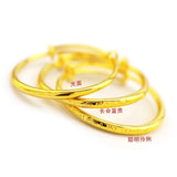 Fine Jewelry 24KT Bracelet Bangle for Child Birthday Gift