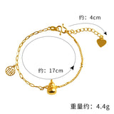 Calabash 24KT Bracelet for Women, Bride, Party, Wedding Gift