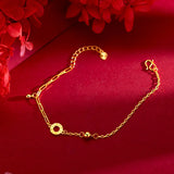 LOVE 24KT Chain Bracelet for Woman