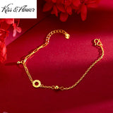 LOVE 24KT Chain Bracelet for Woman