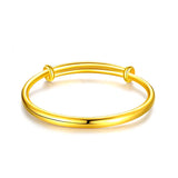 24KT Resizable Bracelet Bangle for Woman Gift