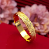 Dragon Phoenix 24KT Bracelet Bangle Gift