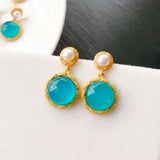 ER144 24KT Stud Earrings for Women - Fine Jewelry Gift