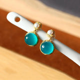 ER144 24KT Stud Earrings for Women - Fine Jewelry Gift