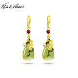 ER16 Water Drop 24KT Drop Earrings