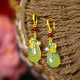 ER16 Water Drop 24KT Drop Earrings