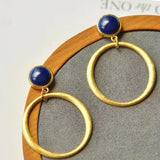 ER230 24KT Stud Earrings for Women - Fine Jewelry Mother Gift