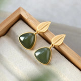 ER285 Triangle 24KT Stud Earring for Women