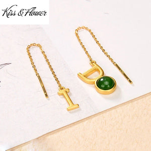 ER293 24KT Earrings Ear Lines - I Do Gift