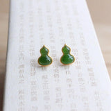 ER330 24KT Stud Earrings - Fine Jewelry Gift for Women - Bride Mother Birthday