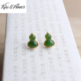 ER330 24KT Stud Earrings - Fine Jewelry Gift for Women - Bride Mother Birthday