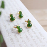 ER330 24KT Stud Earrings - Fine Jewelry Gift for Women - Bride Mother Birthday