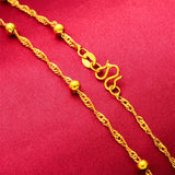 NK02 24KT Chain Necklace for Women - Hot Birthday Wedding Gift