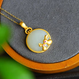 NK278 24KT Rabbit Necklace Gift for Her