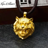 NK313 Tiger 24KT Pendant Necklace - Hot Woman Man Party Birthday Wedding Gift