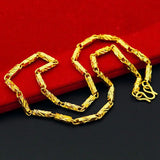 NK36 Vintage Solid 24KT Chain Necklaces for Men