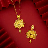 NK59 Fine Jewelry Peacock 24KT Pendant Necklaces
