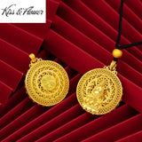 Vintage Buddha 24KT Pendant Charm Fine Man Father Party Gift