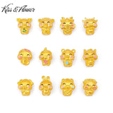 Fine Jewelry Zodiac Sign 24KT Pendant Charm