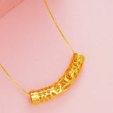 Vintage Flower 24KT Pendant Charm NO CHAIN