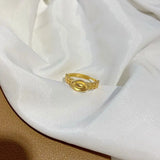 Vintage Ingots 24KT Resizable Gold Ring