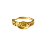 Vintage Ingots 24KT Resizable Gold Ring