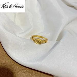 Vintage Ingots 24KT Resizable Gold Ring