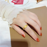 Vintage Ingots 24KT Resizable Gold Ring