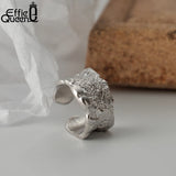 Real 925 Silver Plated Ear Cuffs Unusual Earrings for Women