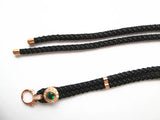 925 Silver Taiyin Hemp Rope Chain Necklace Adjustable