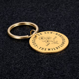 Luke 12:27 Keychain Scripture Quote Gift Men Women Faith Inspirational Key Rings