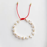 KKBEAD Shell Star Bracelet Freshwater Pearl Bracelet for Women