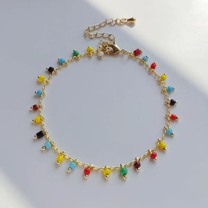 KKBEAD Boho Chain Bracelets Colorful Y2k Accessories for Women