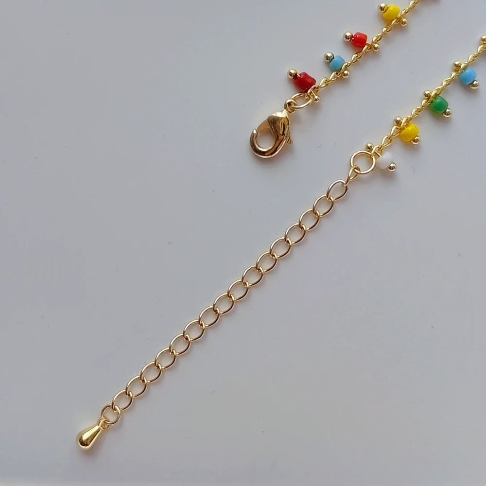 KKBEAD Boho Chain Bracelets Colorful Y2k Accessories for Women
